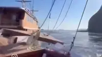 Dua Kapal Tabrakan di Selat Padar Labuan Bajo