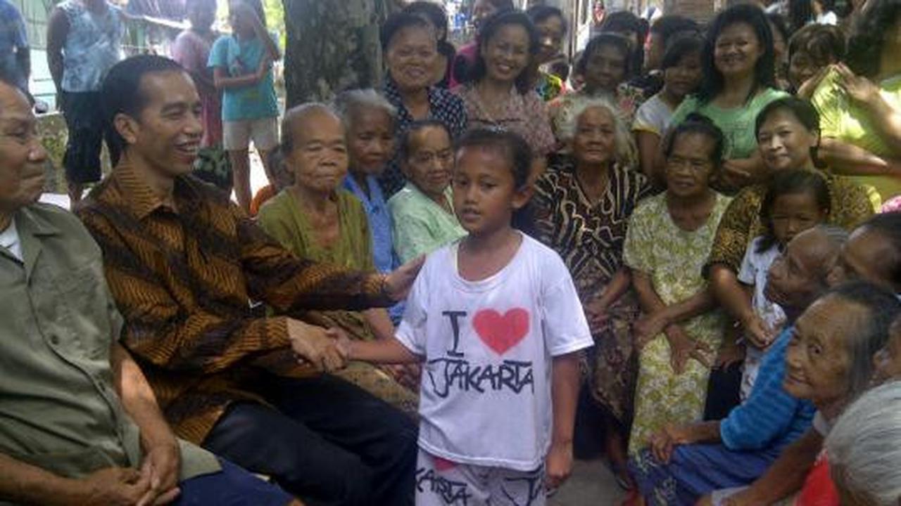Jokowi dan anak 'I Love Jakarta'