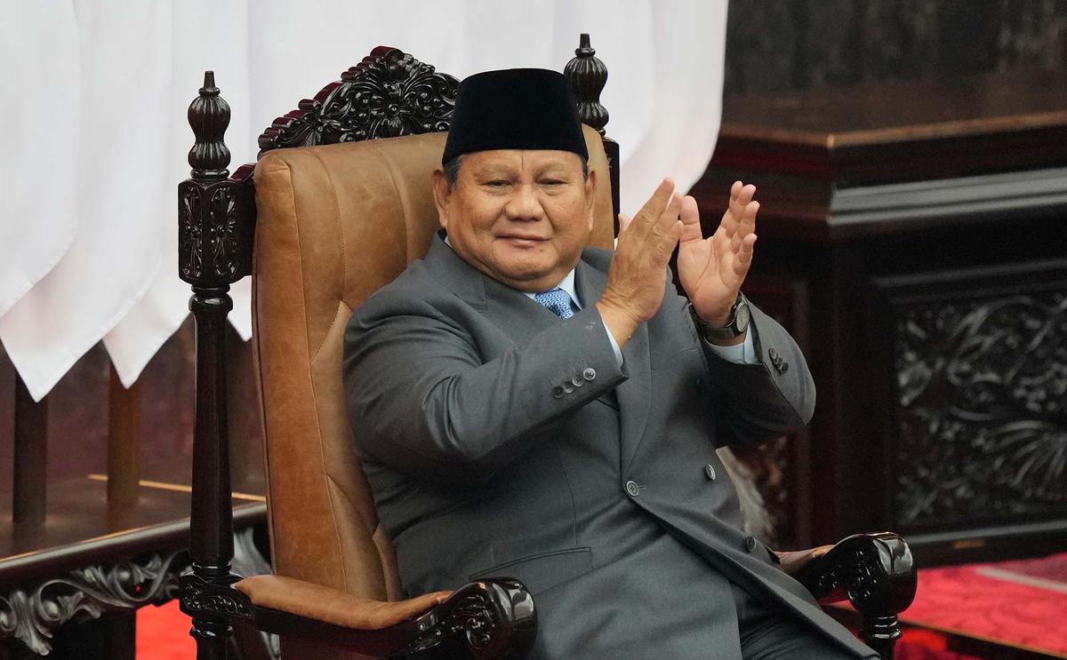 Presiden Prabowo Menghadiri Sidang Tahunan di Gedung DPR