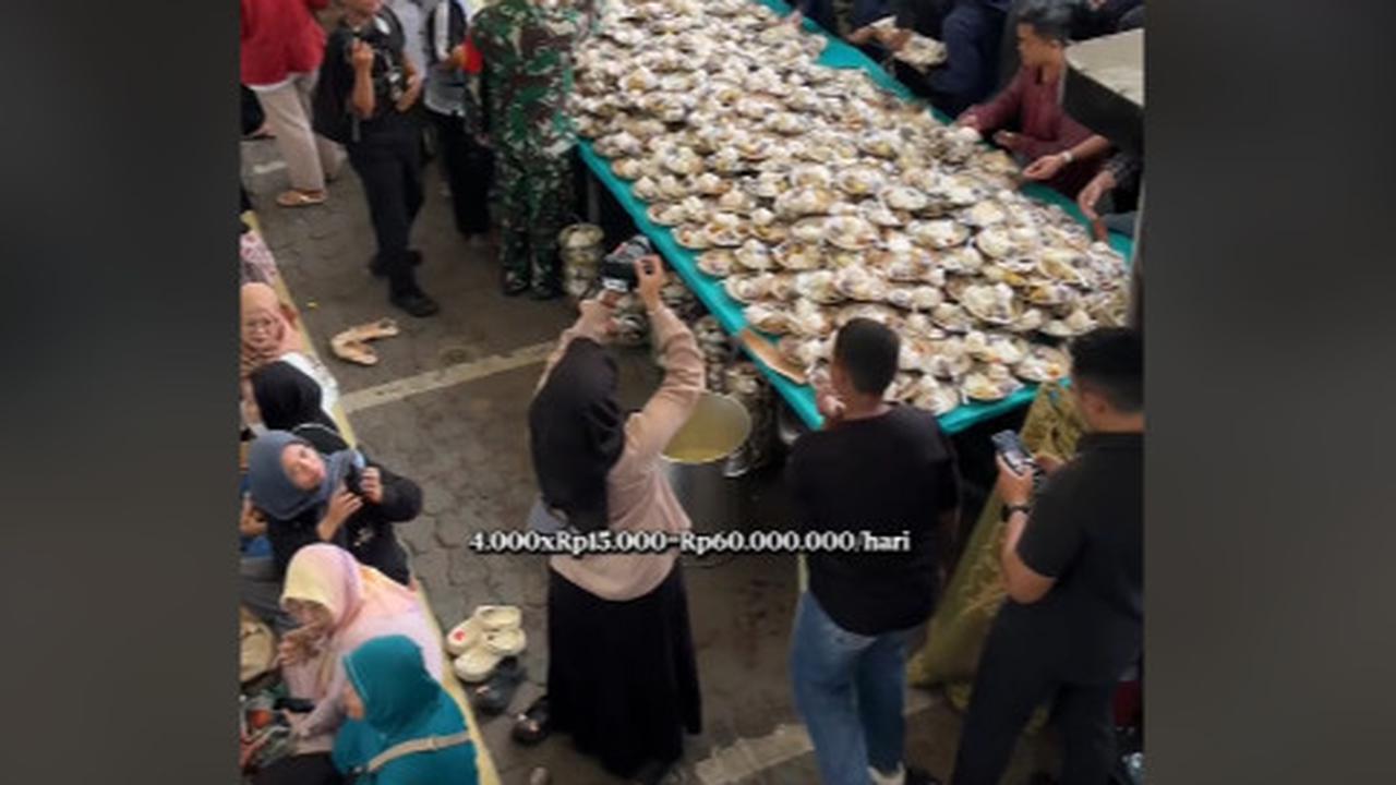 Bukan dari APBN, Bukber Gratis di Masjid ini Tiap Hari Habiskan Dana Rp60 Juta Lebih