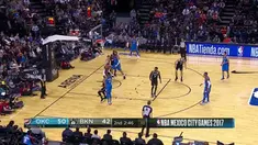 Berita video game recap NBA 2017-2018 antara Brooklyn Nets melawan Oklahoma City Thunder dengan skor 100-95.