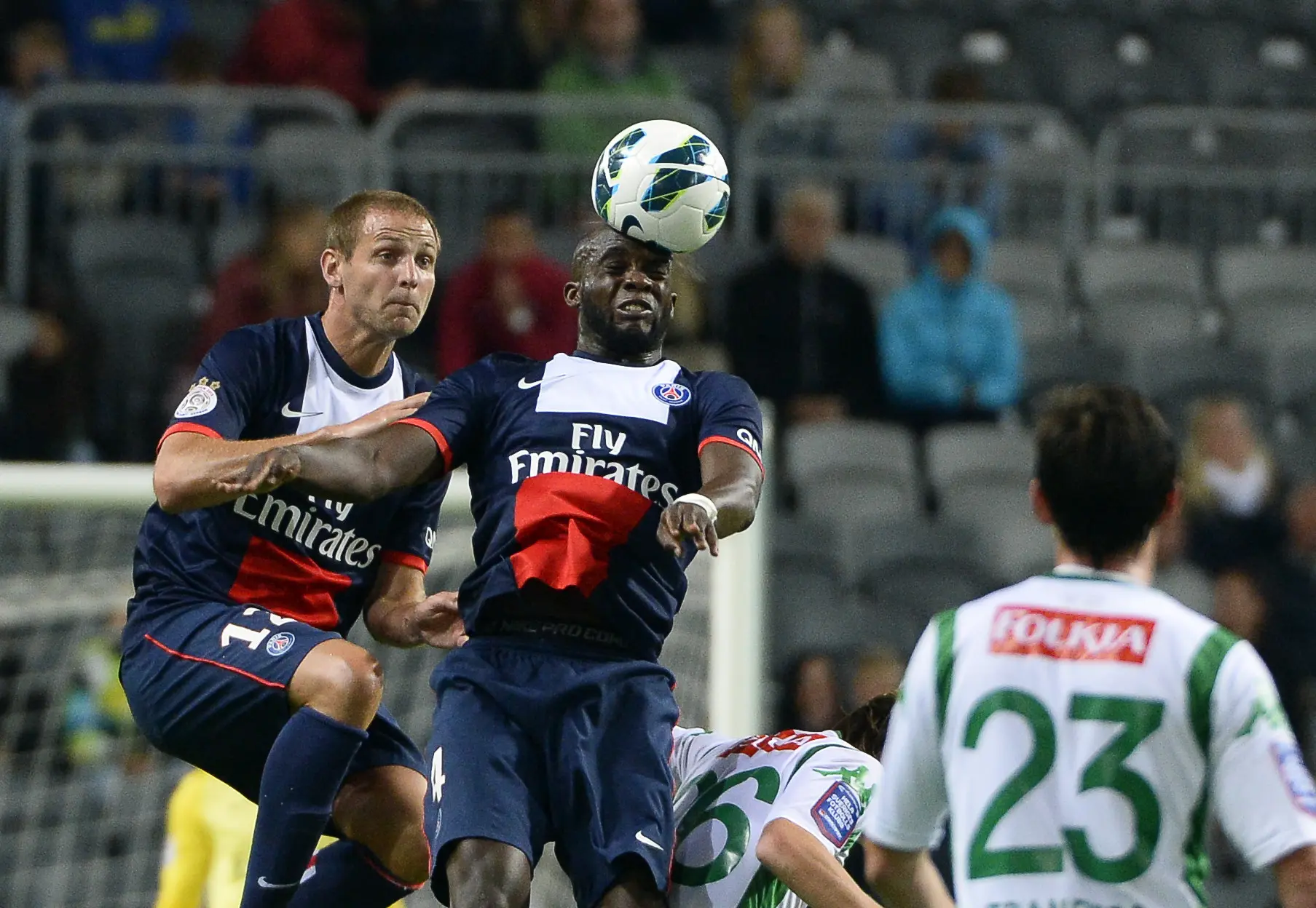 Mohamed Sissoko saat masih membela PSG di Liga Prancis. (AFP/Jonathan Nackstrand)