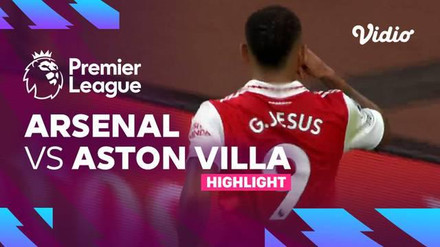 Berita video highlights kemenangan Arsenal atas Aston Villa dalam laga pekan kelima Liga Inggris (Premier League) 2022/2023 yang berakhir dengan skor 2-1, Kamis (1/9/2022) dinihari WIB.