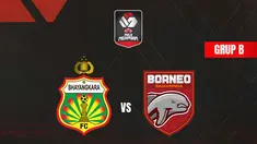 Piala Menpora - Bhayangkara Solo FC Vs Borneo FC (Bola.com/Adreanus Titus)
