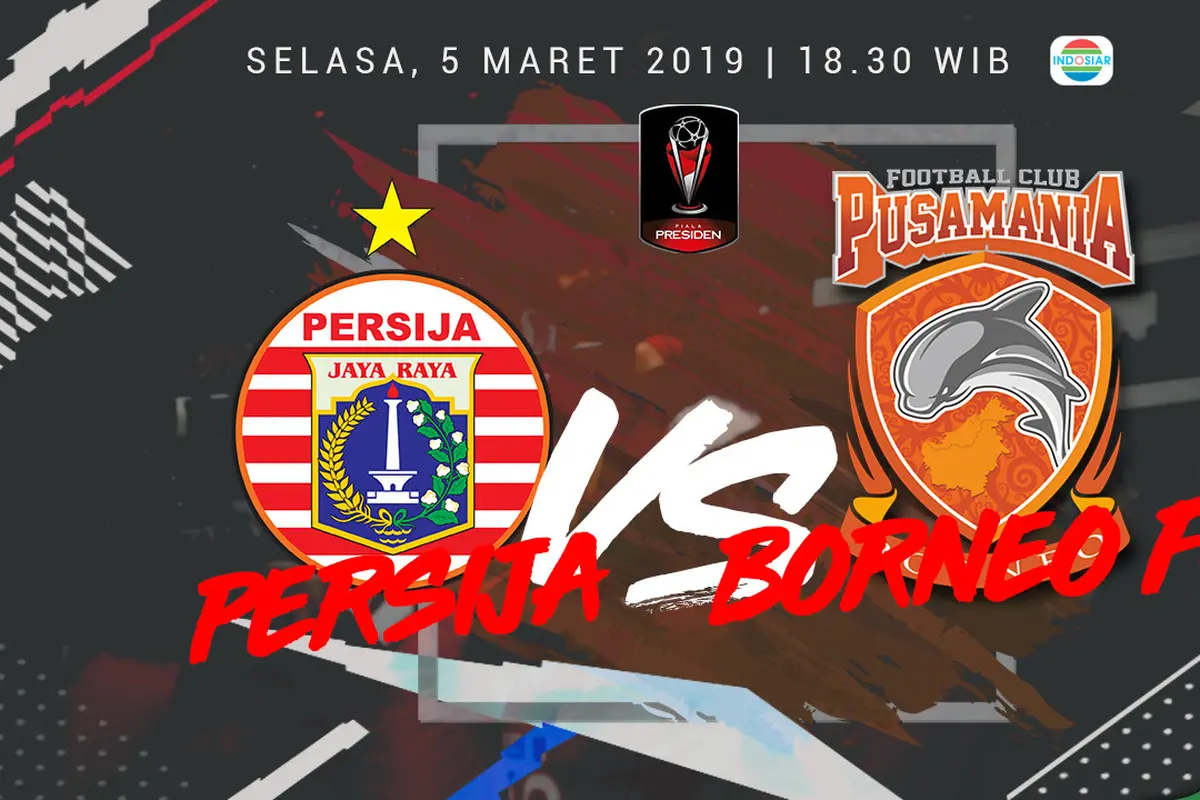 Persija Jakarta vs Borneo FC
