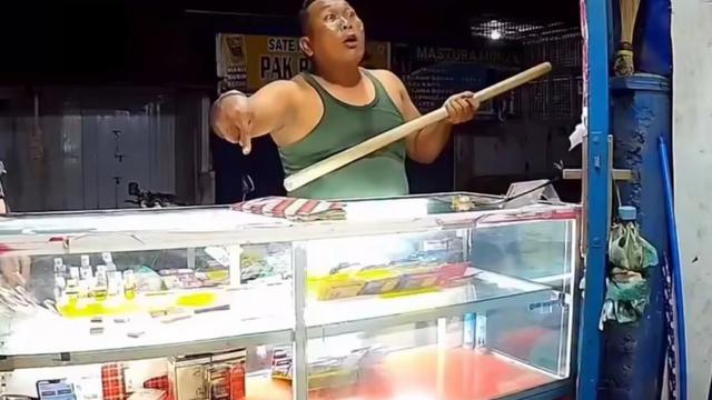 Aksi Adelan Perdana alias AP viral di media sosial