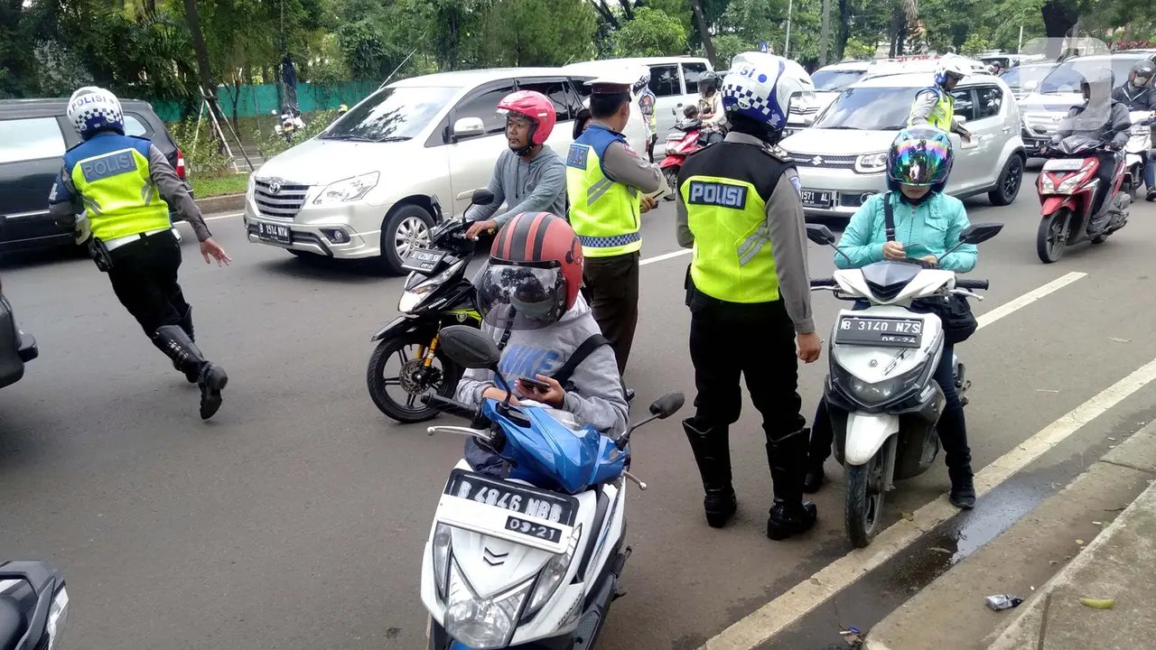 Tekan Kejahatan Jalanan, Polres Tangsel Gelar Razia Lalu Lintas