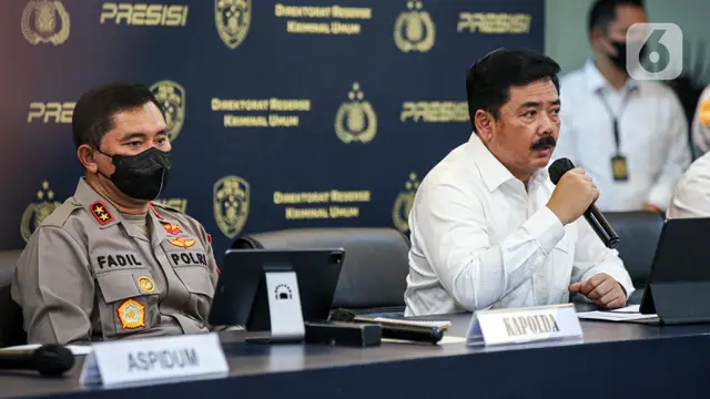 FOTO: Menteri ATR/BPN dan Kapolda Metro Jaya Beberkan Kasus Mafia Tanah