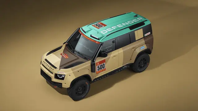 Tampak Land Rover Defender Dakar D7X-R