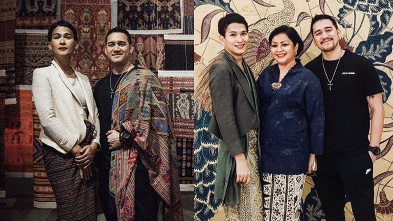 6 Momen Kebersamaan Oscar Lawalata dan Mario Lawalata, Saling Dukung