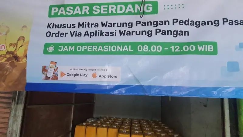 ID FOOD sediakan pom minyak goreng curah atau stock point di 24 pasar tradisional di Jabodetabek. (Dok Holding BUMN Pangan)