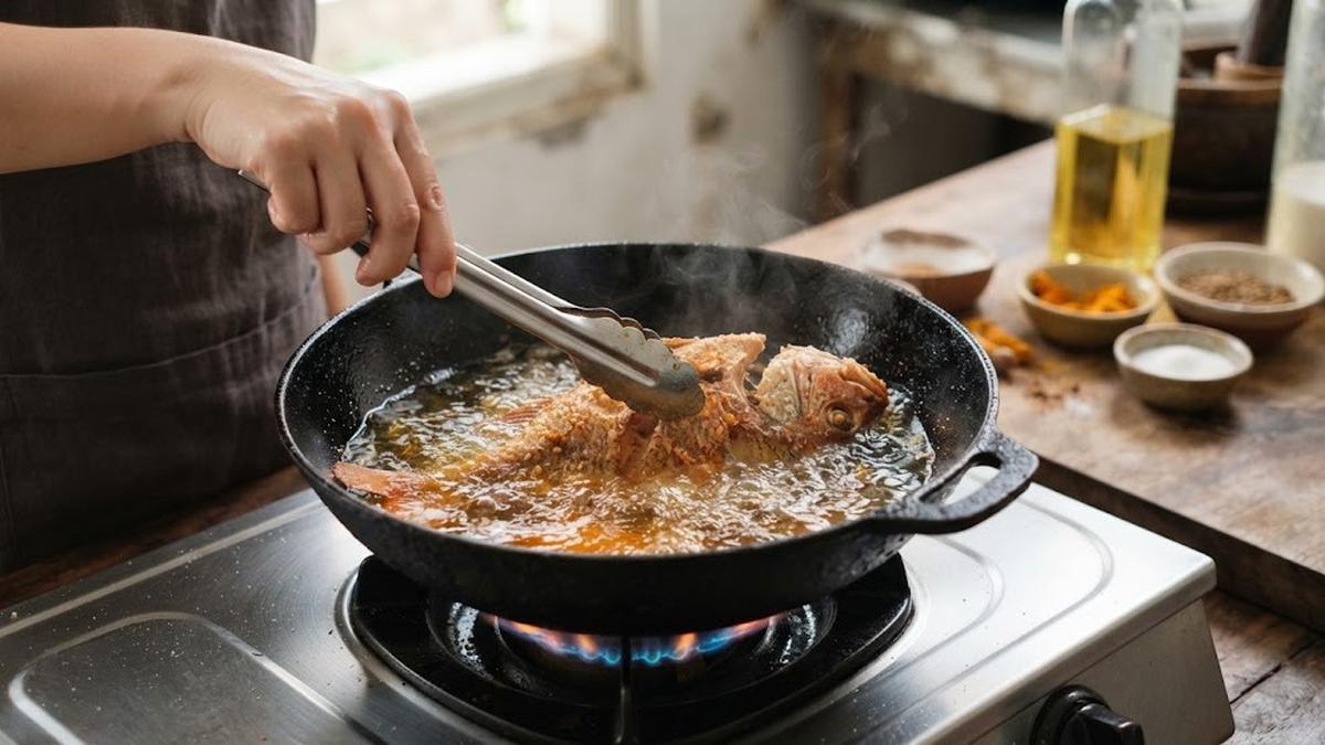 Cara Menggoreng Ikan