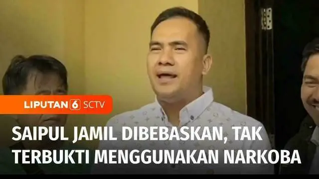 VIDEO: Saipul Jamil Bebas Setelah 3 Hari Ditahan di Polsek Tambora Terkait Dugaan Narkoba