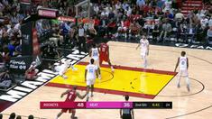 Berita video game recap NBA 2017-2018 antara Houston Rockets melawan Miami Heat dengan skor 109-101.