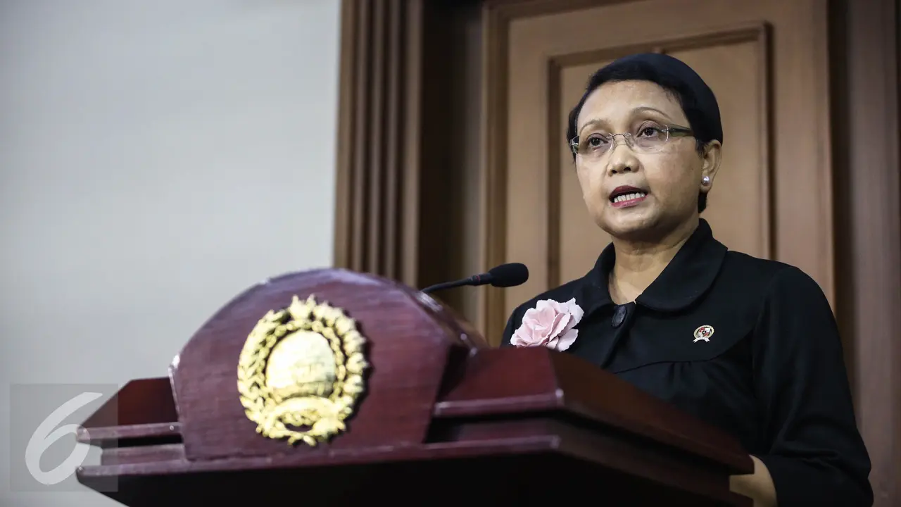 Menlu Retno Marsudi.