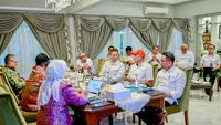 Wamensos Agus Jabo Bertemu Bappenas Bahas Strategi Penanganan Bencana hingga Sekolah Rakyat