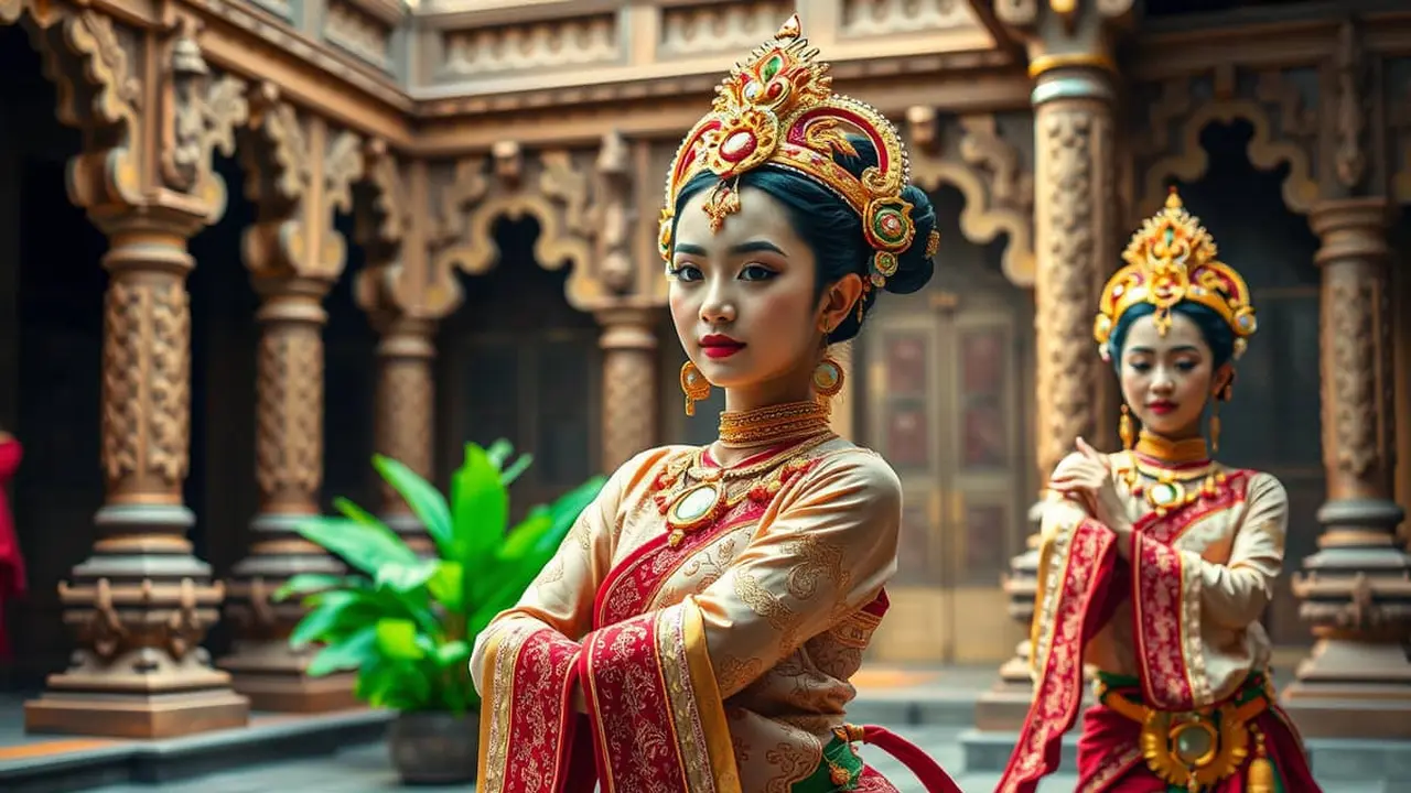 ciri ciri tari tradisional