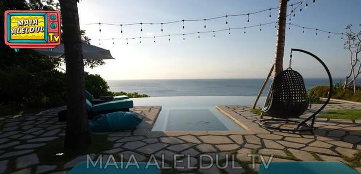 8 Potret Bagian Depan Villa Maia Estianty di Bali, Inspirasi Desain Hunian ala Resort