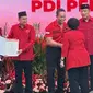 PDIP mengumumkan sejumlah pasangan bakal calon kepala daerah untuk Pilkada 2024. Namun tidak ada pengumuman paslon untuk Pilkada Jakarta, Jawa Timur, dan Jawa Barat. Sebelumnya, PDIP disebut-sebut bakal mengusung Anies Baswedan-Rano Karno di Pilgub Jakarta. (Liputan6.com/Nanda Perdana Putra)