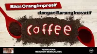 Ilustrasi ampas kopi/Shutterstock-Weerayuth.