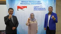 Ketua Dewan Penasihat DPN Indonesia Elza Syarief (tengah) dan Presiden DPN Indonesia Faizal Hafied (kanan). (Ist)