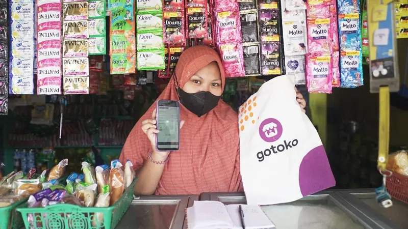 PT Gerai Cepat Untung (GoToko) platform digital B2B - Joint venture antara Gojek (GoTo) Group dan Unilever Group memperluas jangkauan operasinya ke wilayah Jabodetabek. (Dok GoToko)