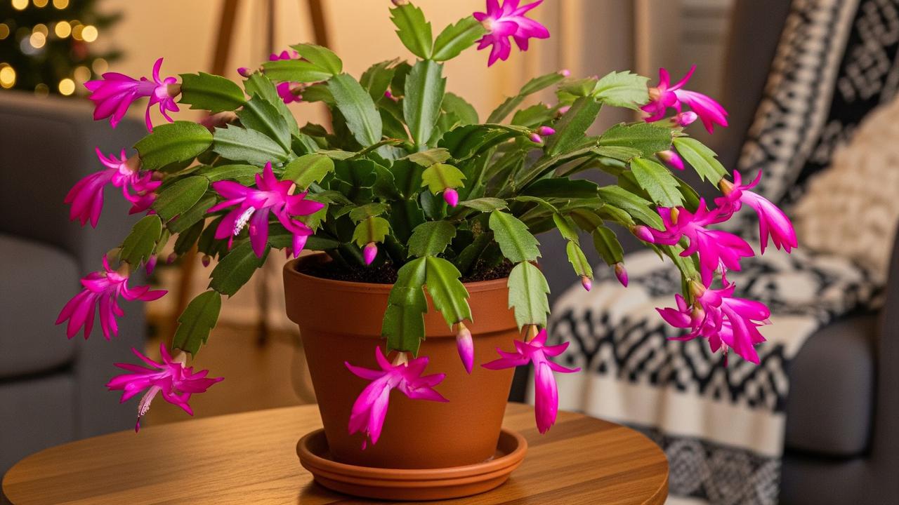 Christmas Cactus (Schlumbergera) (Gemini AI)