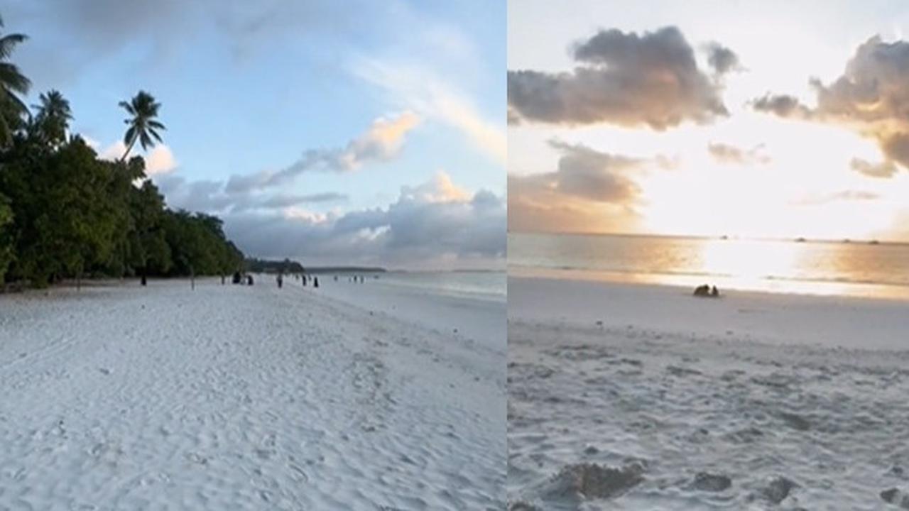 Pantai dengan Pasir Terhalus di Dunia Ternyata Ada di Indonesia,