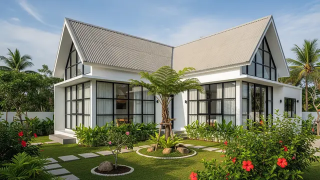 Rumah Minimalis Atap Pelana