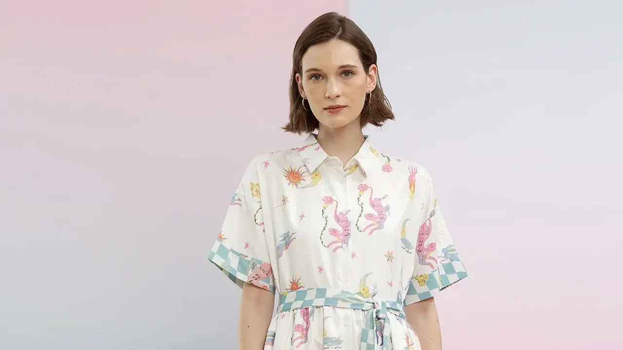 Dress nyaman untuk Lebaran