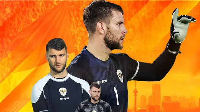 Kiper Garuda yang Bikin Arab Saudi Tercengang: 4 Fakta Mencengangkan Maarten Paes