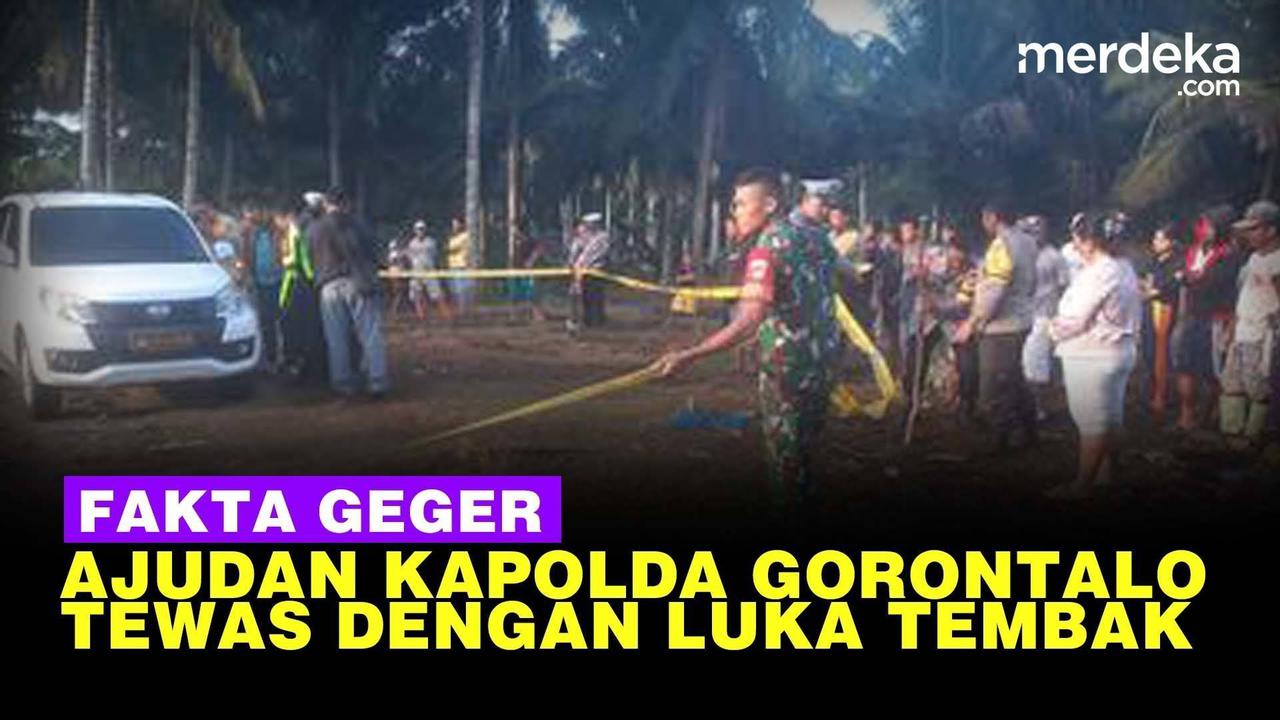VIDEO: Bikin Geger, Briptu RF Ajudan Kapolda Gorontalo Tewas dengan Luka Tembak