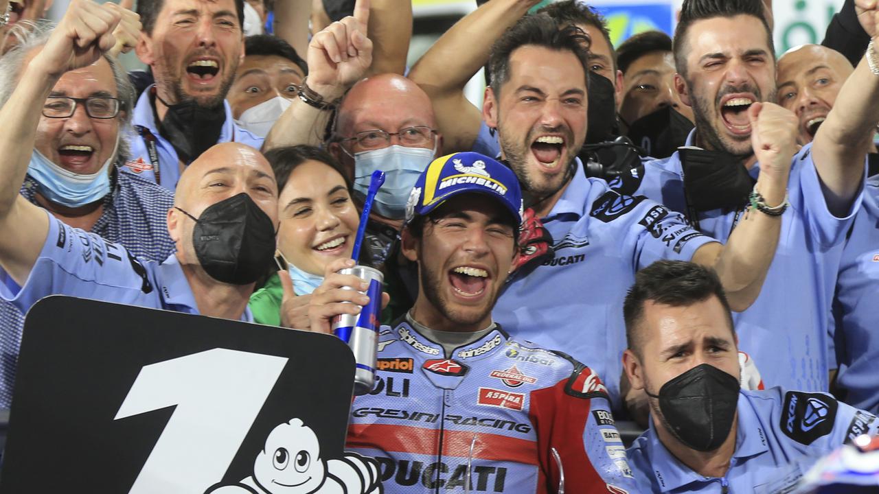 Foto: Enea Bastianini Juara di Seri Pembuka MotoGP 2022 Qatar, Gresini Akhiri Puasa Gelar 16 Tahun