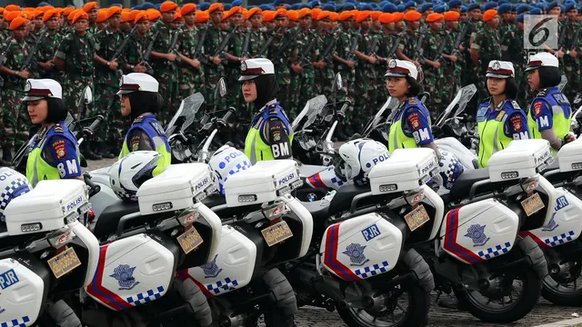 50 Ribu Pasukan Gabungan Ikuti Apel Kesiapan Natal dan Tahun Baru