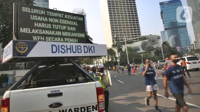 Sosialisasi PSBB DKI Jakarta