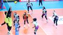 Pada set keempat, JPE mampu mencuri kemenangan 25-21 dan membuat laga ditentukan melalui set kelima. (Dok. PBVSI)