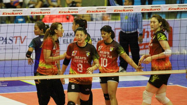 Jakarta Elektrik Bekuk Jakarta Popsivo Pada Laga Perdana Proliga Ragam Bola Com