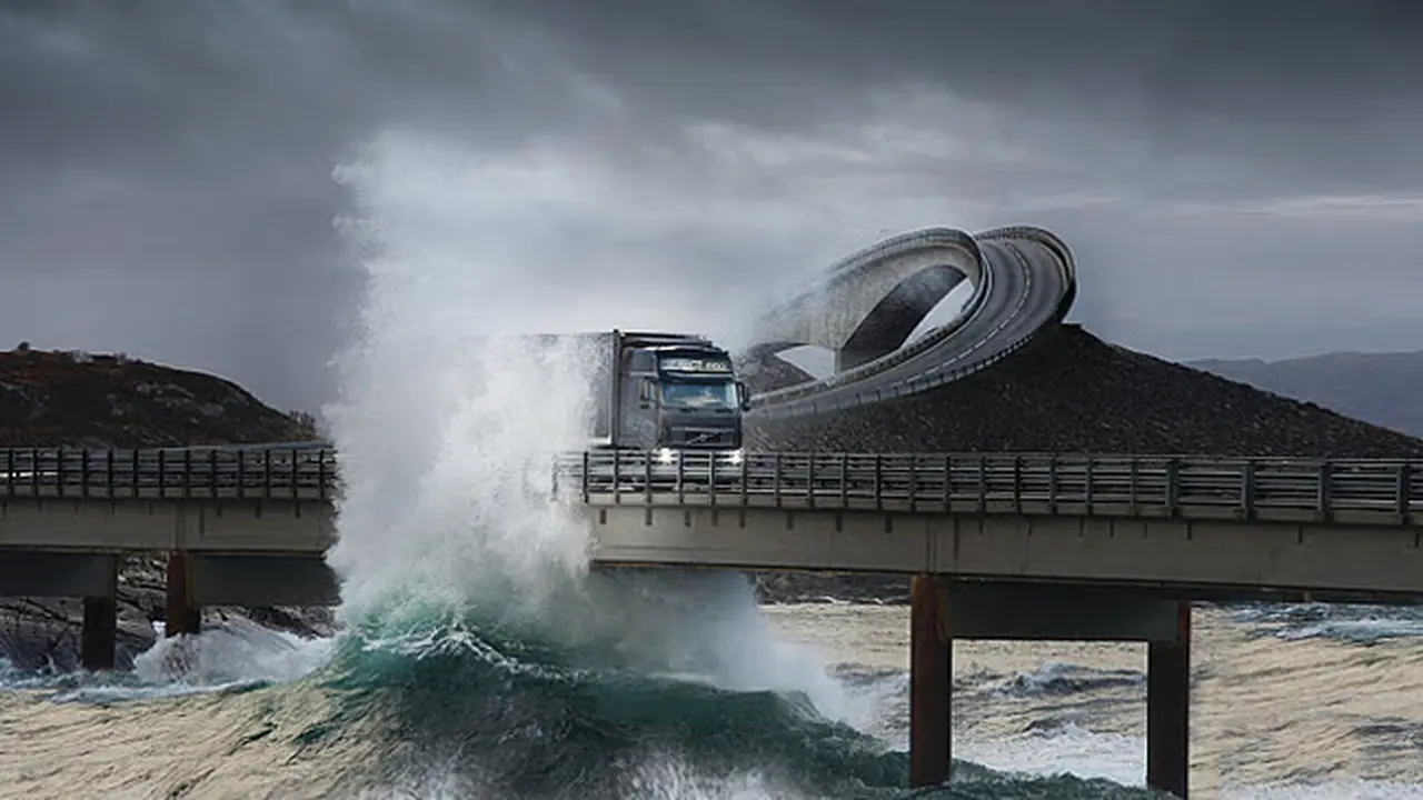 Jembatan Maut Atlantic Ocean Road