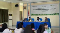 PT Pegadaian menggelar rangkaian program inisiatif Pegadaian Peduli Pendidikan melalui Transformasi Sekolah. (Tim News).