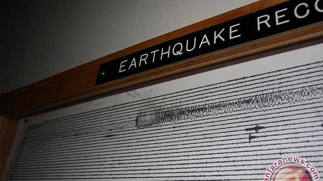 Ilustrasi gempa bumi