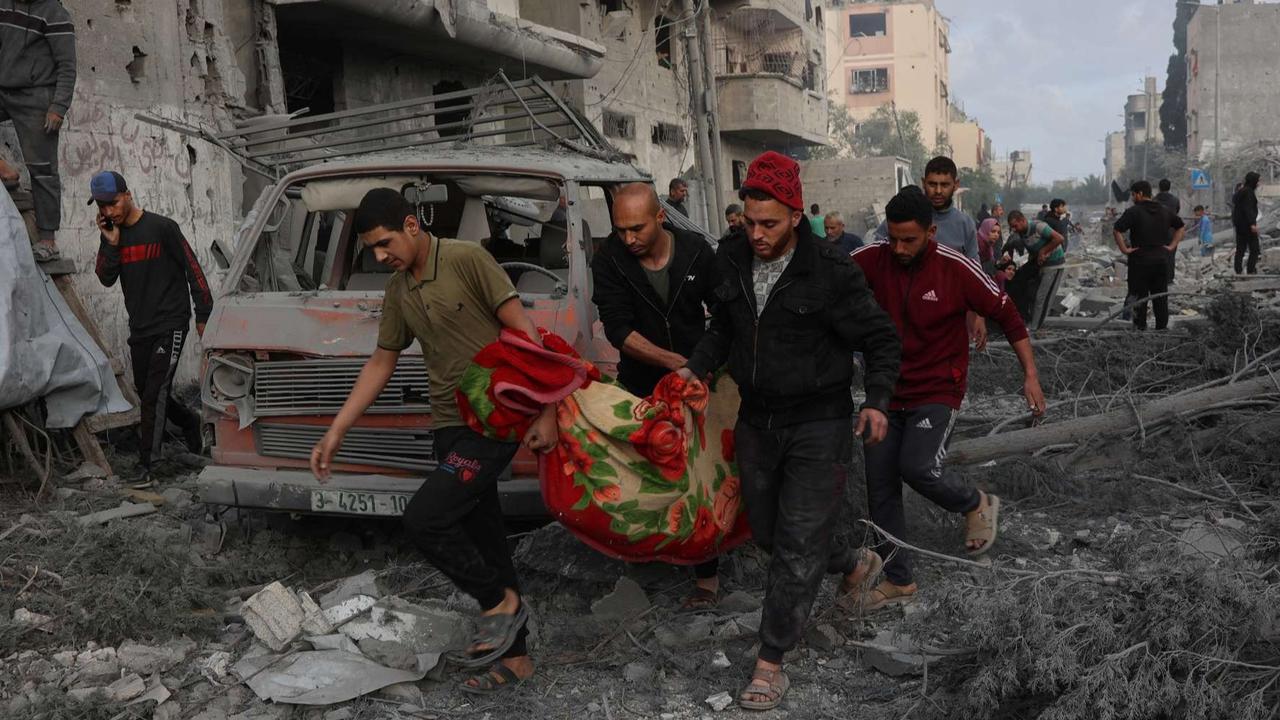 Viral Video Jasad Warga Palestina di Gaza Terpelanting Puluhan Meter ke Udara Dihantam Dahsyatnya Bom Israel