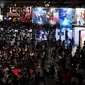 Suasana pameran Tokyo Game Show 2019 di Makuhari, Prefektur Chiba (12/9/2019). Tokyo Game Show 2019 digelar selama empat hari mulai 12-15 September 2019. (AFP Photo/Charly Triballeau)