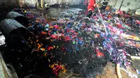 Pabrik Pemintal Kain di Bogor Ludes Terbakar Akibat Korsleting