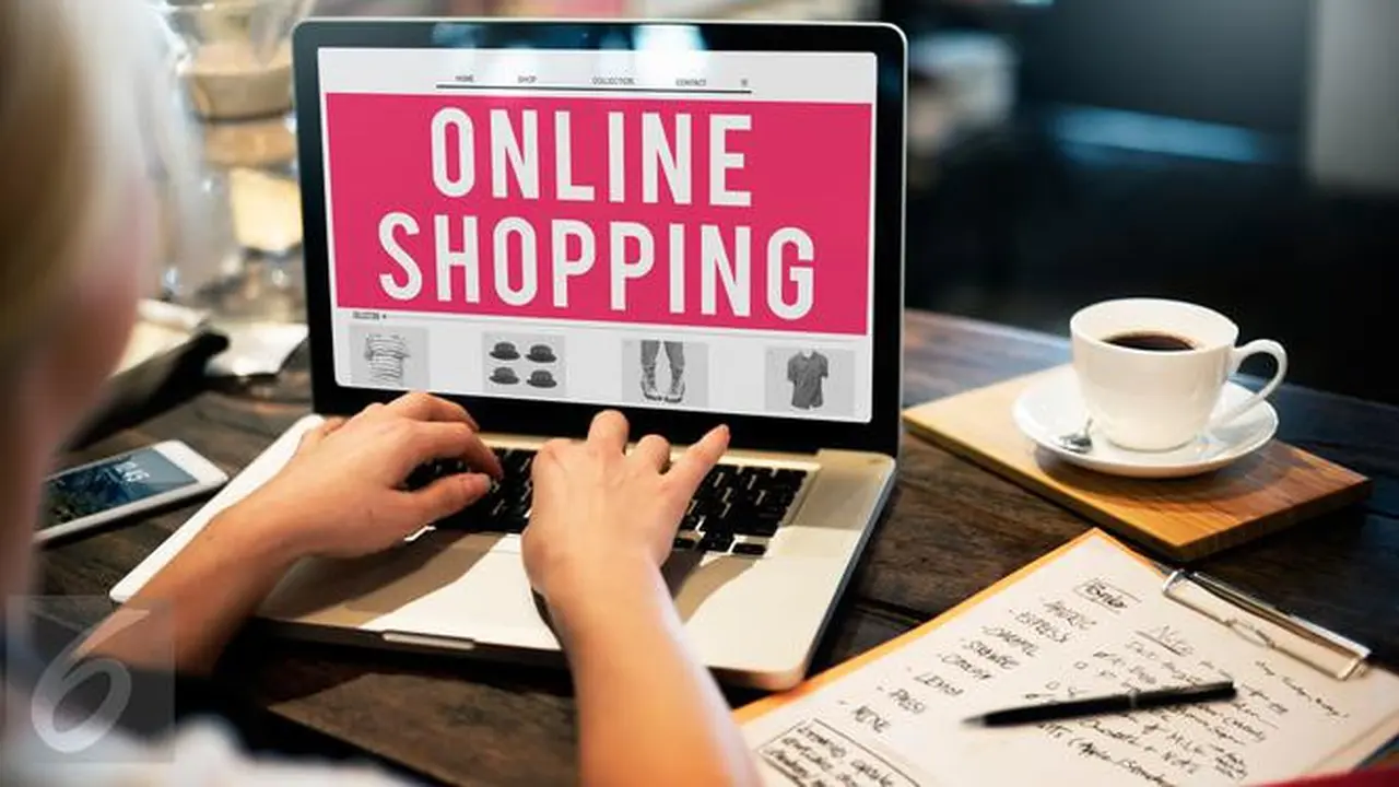 Ilustrasi mobile belanja online. (Foto: iStockphoto)