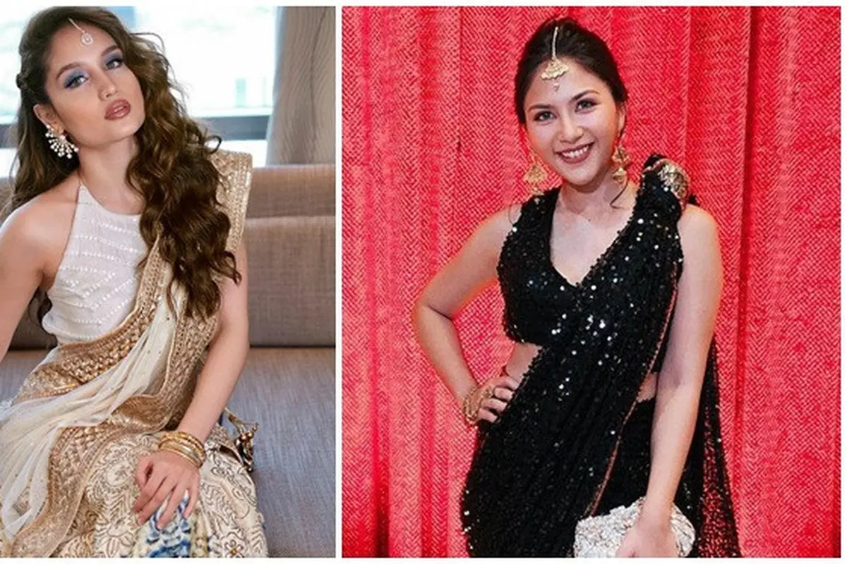 Penampilan 10 Seleb Wanita dengan Busana ala India, Bak Artis Bollywood