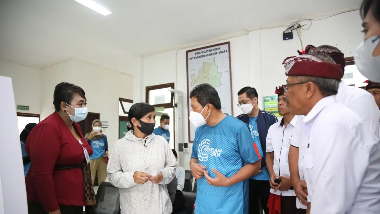 Puskesmas Bangli Utara Bali jadi Contoh Pelayanan Promprev yang Baik