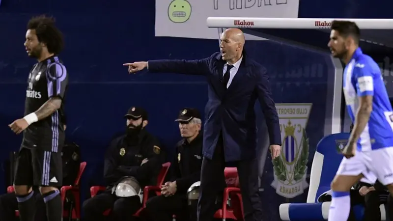 Zinedine Zidane (Leganes Vs Real Madrid)