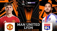 Saksikan live streaming Liga Europa: Manchester United vs Lyon babak 8 besar di Vidio. Dukung jagoan kalian di pertandingan Liga Europa antara Manchester United vs Lyon pada babak 8 besar di akhir pekan ini hanya di Vidio. (sum. doc. vidio.com)