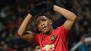 Anthony Martial - Manchester United melabuhkan winger asal Prancis ini dari Monaco dengan transfer mencapai 60 juta euro. (AFP/Oli Scarff)