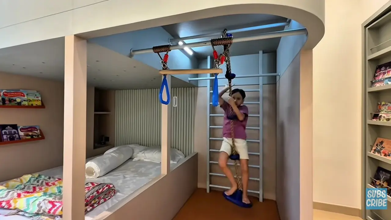 Kamar Arasya Anak Tasya Kamila (Foto: YouTube Tasya Kamila)